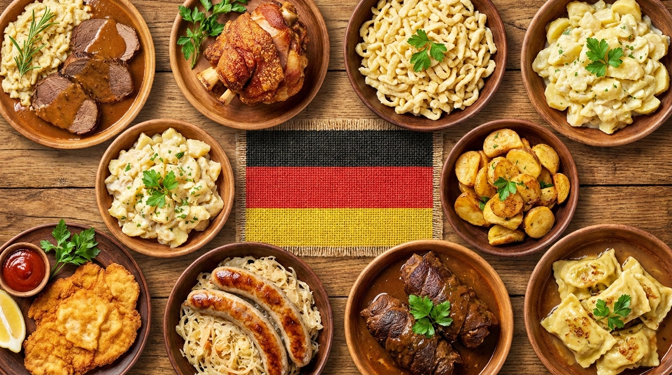 Tyska recept: 8 klassiska rätter från Tyskland